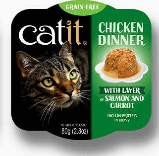 Catit Chicken Dinner With Salmon & Carrot